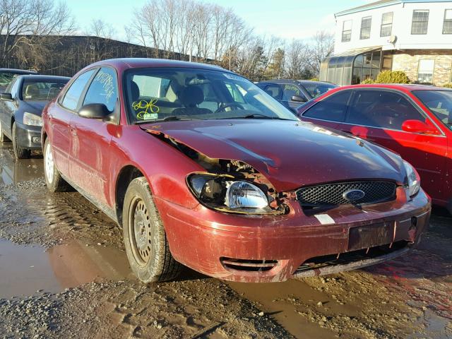 1FAFP53U36A163087 - 2006 FORD TAURUS SE MAROON photo 1