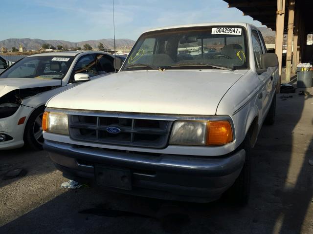 1FTCR14A4PPB44549 - 1993 FORD RANGER SUP WHITE photo 2