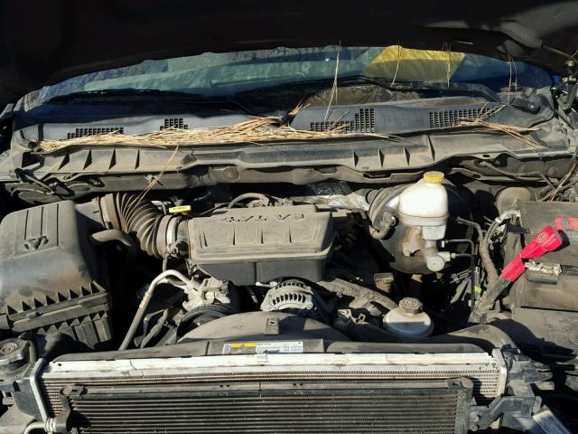 1C6RD7GP8CS299034 - 2012 DODGE RAM 1500 S GRAY photo 7