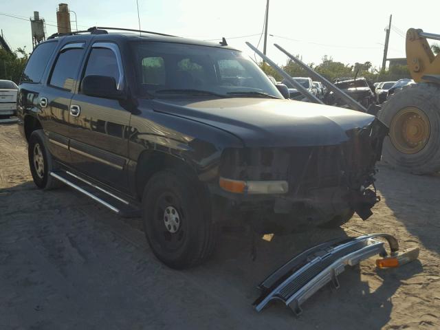 1GNEC13V36R116377 - 2006 CHEVROLET TAHOE C150 BLACK photo 1