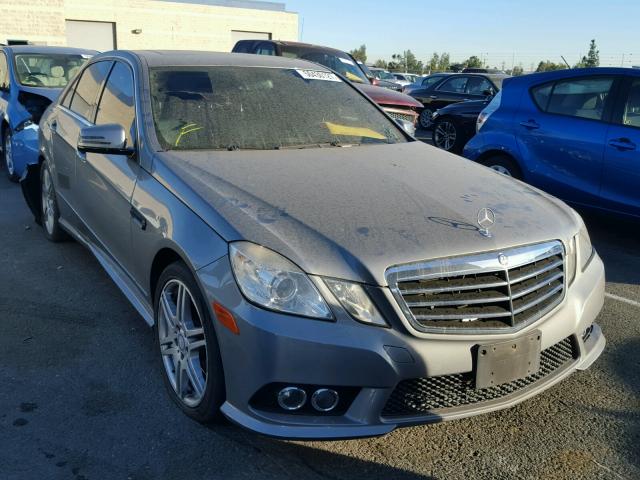 WDDHF5GB5AA105382 - 2010 MERCEDES-BENZ E 350 GRAY photo 1