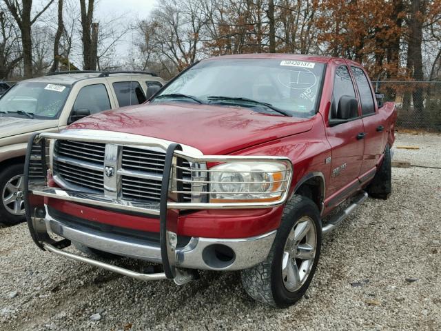 1D7HU18256J121067 - 2006 DODGE RAM 1500 S RED photo 2