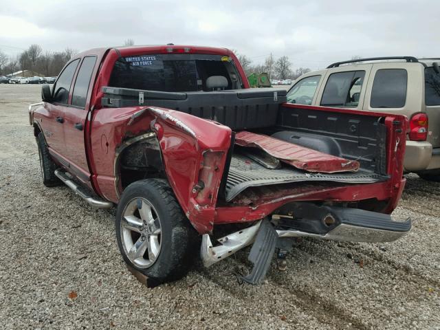 1D7HU18256J121067 - 2006 DODGE RAM 1500 S RED photo 3