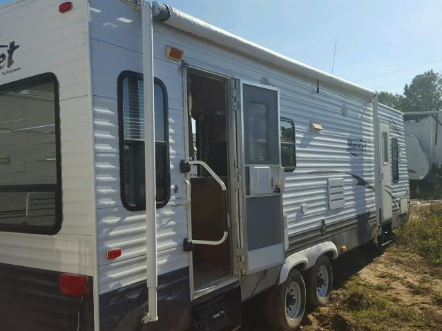 4YDT29R2687204009 - 2008 KEYSTONE HORNET WHITE photo 4