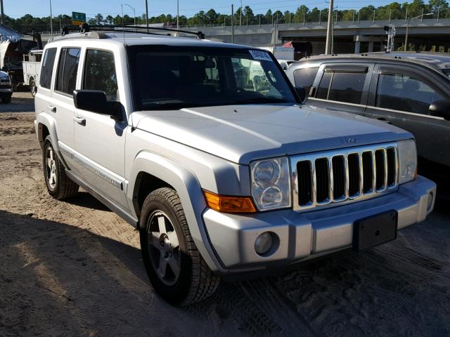 1J4RG4GK5AC130397 - 2010 JEEP COMMANDER SILVER photo 1
