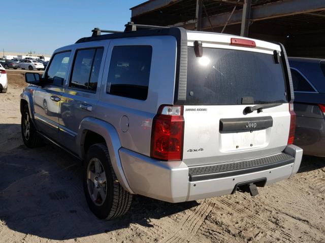 1J4RG4GK5AC130397 - 2010 JEEP COMMANDER SILVER photo 3