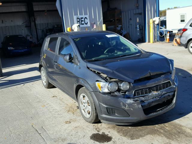 1G1JA6SH6D4201433 - 2013 CHEVROLET SONIC LS CHARCOAL photo 1