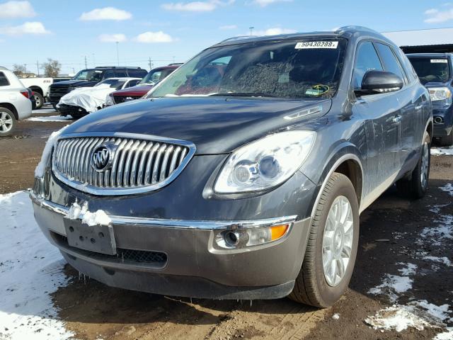 5GAKVBED0BJ176014 - 2011 BUICK ENCLAVE CX GRAY photo 2