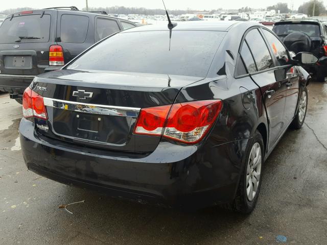 1G1PA5SH8E7170741 - 2014 CHEVROLET CRUZE LS BLACK photo 4