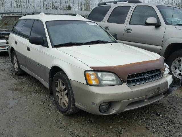 4S3BH675747625028 - 2004 SUBARU LEGACY OUT TWO TONE photo 1