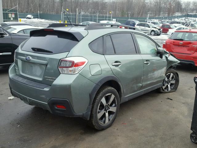 JF2GPBBC7GH213893 - 2016 SUBARU CROSSTREK GREEN photo 4