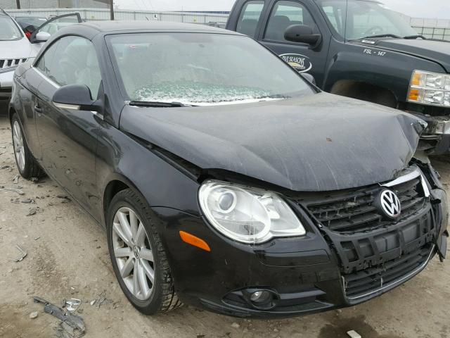 WVWBA71F88V054193 - 2008 VOLKSWAGEN EOS TURBO BLACK photo 1