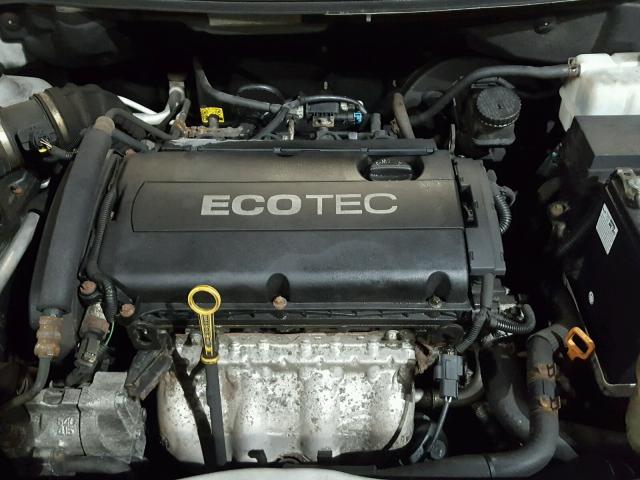 KL1TD5DE6BB176859 - 2011 CHEVROLET AVEO LS SILVER photo 7