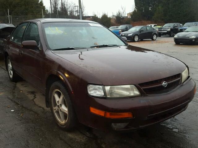 JN1CA21D0VT220626 - 1997 NISSAN MAXIMA GLE MAROON photo 1