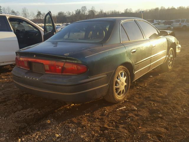 2G4WB52K6X1442842 - 1999 BUICK REGAL LS GREEN photo 4