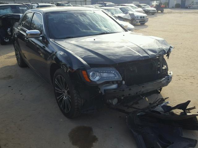 2C3CCABG4DH732111 - 2013 CHRYSLER 300 V6 BLACK photo 1