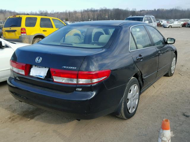 1HGCM66334A065948 - 2004 HONDA ACCORD LX BLACK photo 4