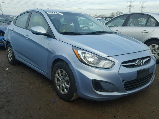 KMHCT4AE0DU421099 - 2013 HYUNDAI ACCENT GLS BLUE photo 1