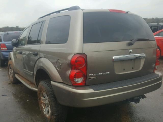 1D4HD58D55F533044 - 2005 DODGE DURANGO LI TAN photo 3