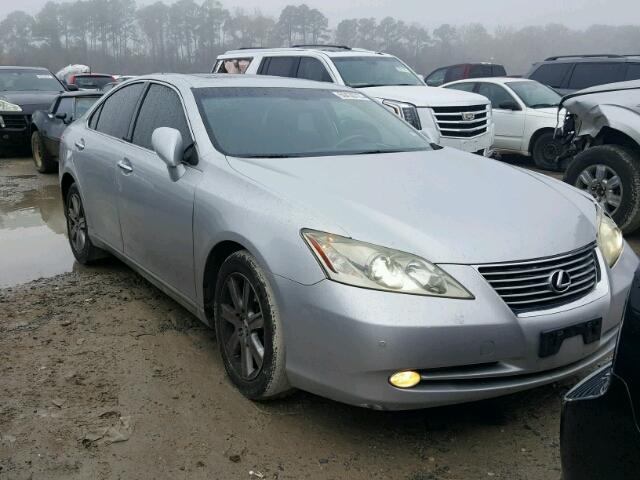 JTHBJ46G572142813 - 2007 LEXUS ES 350 SILVER photo 1