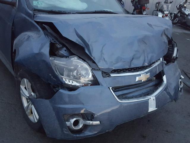 2CNFLNEC3B6349631 - 2011 CHEVROLET EQUINOX LT BLUE photo 9