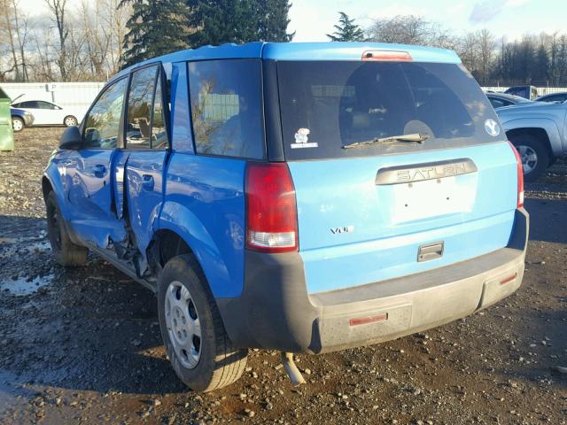 5GZCZ33D75S844405 - 2005 SATURN VUE BLUE photo 3