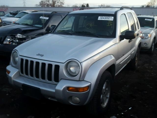1J4GL58K53W679946 - 2003 JEEP LIBERTY LI SILVER photo 2