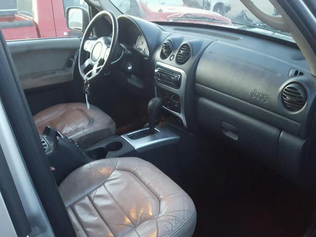 1J4GL58K53W679946 - 2003 JEEP LIBERTY LI SILVER photo 5