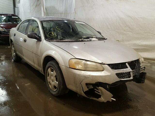 1B3EL36X04N267037 - 2004 DODGE STRATUS SE SILVER photo 1