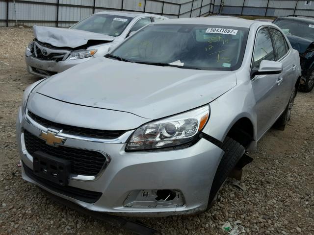 1G11C5SA9GF127361 - 2016 CHEVROLET MALIBU LIM SILVER photo 2