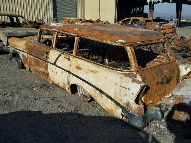 VB56L031627 - 1956 CHEVROLET WAGON BURN photo 3