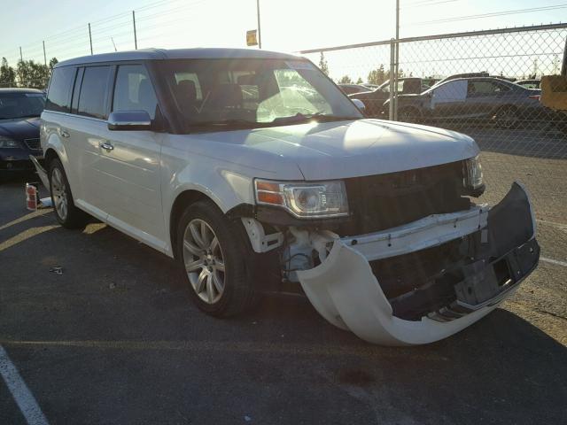 2FMGK5DC7CBD05066 - 2012 FORD FLEX LIMIT WHITE photo 1