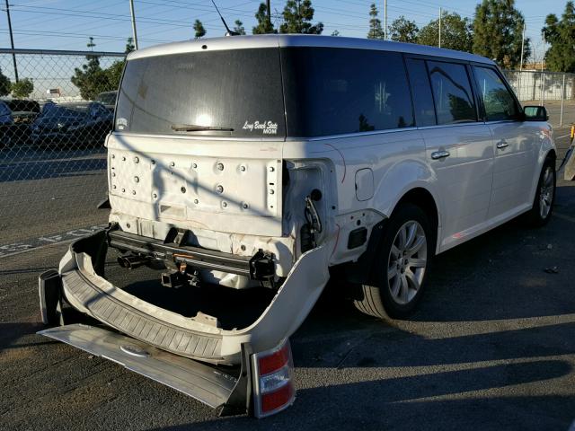 2FMGK5DC7CBD05066 - 2012 FORD FLEX LIMIT WHITE photo 4