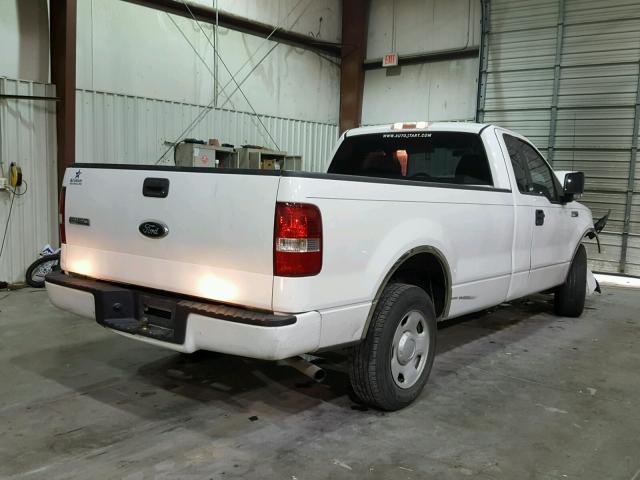 1FTRF12276NB25681 - 2006 FORD F150 WHITE photo 4