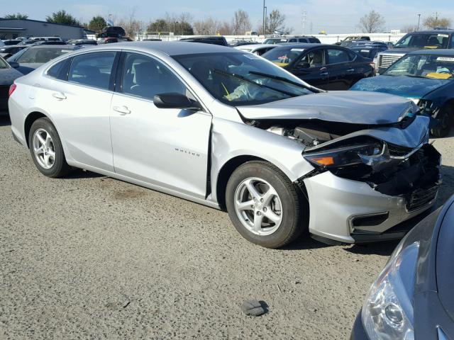 1G1ZB5ST7GF258649 - 2016 CHEVROLET MALIBU LS SILVER photo 1