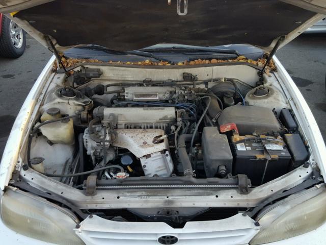 JT2SK12E2S0317498 - 1995 TOYOTA CAMRY LE WHITE photo 7