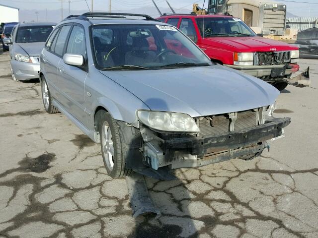 JM1BJ245131116619 - 2003 MAZDA PROTEGE PR SILVER photo 1