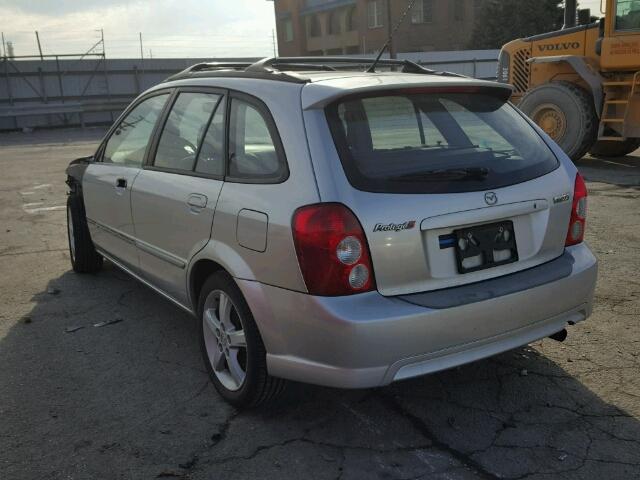 JM1BJ245131116619 - 2003 MAZDA PROTEGE PR SILVER photo 3