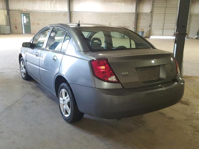1G8AJ55F36Z187129 - 2006 SATURN ION LEVEL GRAY photo 3