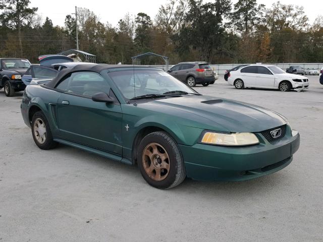 1FAFP4445YF287425 - 2000 FORD MUSTANG GREEN photo 1