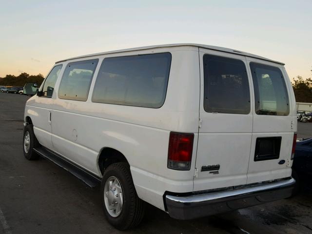 1FBNE31L98DA14523 - 2008 FORD ECONOLINE WHITE photo 3