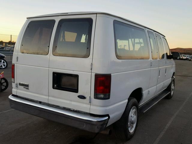 1FBNE31L98DA14523 - 2008 FORD ECONOLINE WHITE photo 4