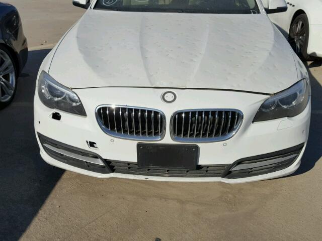 WBA5A7C50ED616670 - 2014 BMW 528 XI WHITE photo 9