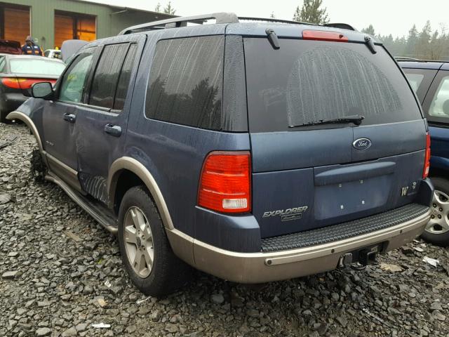 1FMDU74W44ZB28249 - 2004 FORD EXPLORER E BLUE photo 3