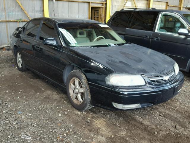 2G1WH52K259238257 - 2005 CHEVROLET IMPALA LS BLACK photo 1