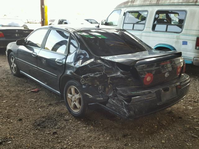 2G1WH52K259238257 - 2005 CHEVROLET IMPALA LS BLACK photo 3