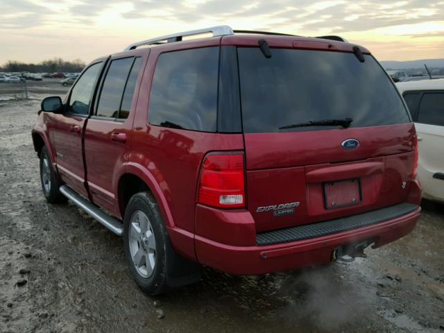 1FMDU75W94UB84280 - 2004 FORD EXPLORER L RED photo 3