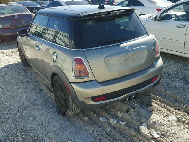 WMWMF73557TL83357 - 2007 MINI COOPER S SILVER photo 3