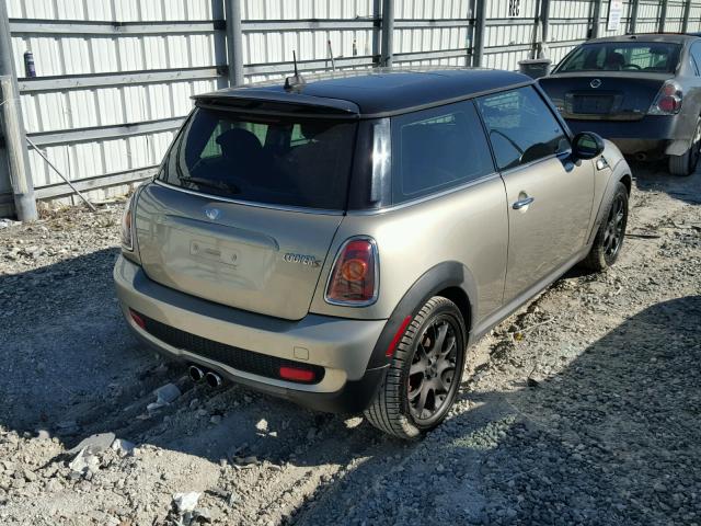 WMWMF73557TL83357 - 2007 MINI COOPER S SILVER photo 4