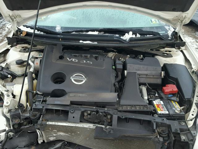 1N4BL24E09C150810 - 2009 NISSAN ALTIMA 3.5 WHITE photo 7